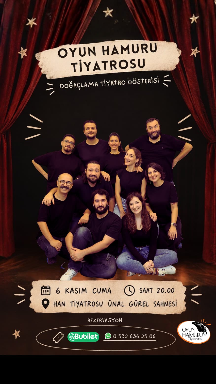 Oyun Hamuru Doğaçlama Tiyatro Gösterisi